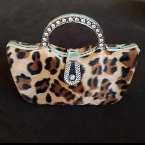 Mini Bag Leopard w crossbody chain